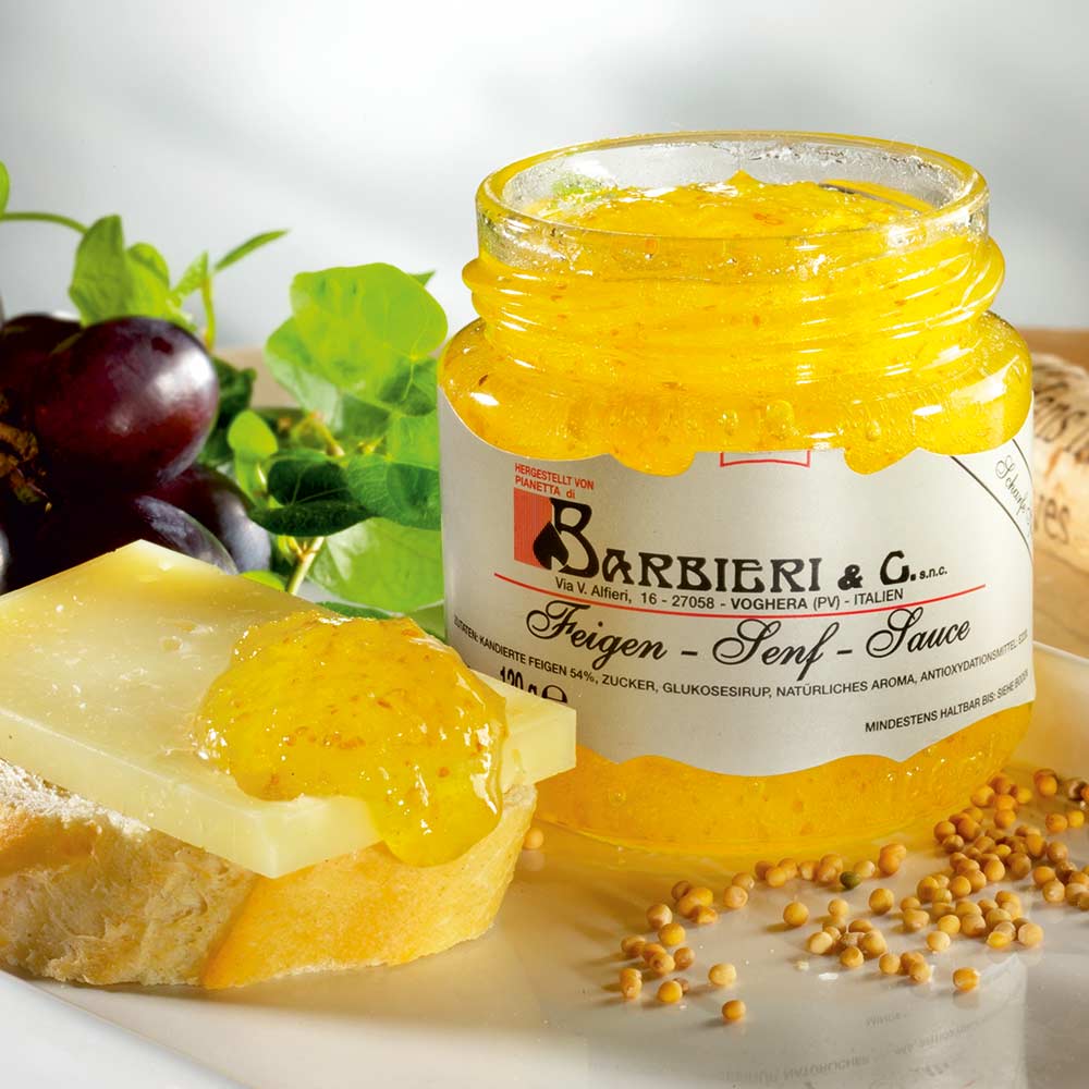 Feigen-Senf-Sauce