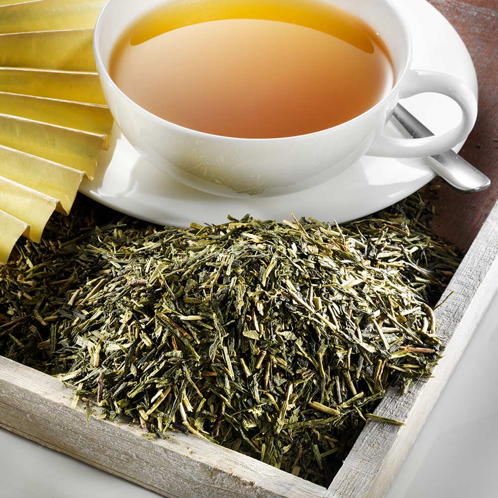 Schrader Grüner Tee Japan Kirishima Kukicha Bio