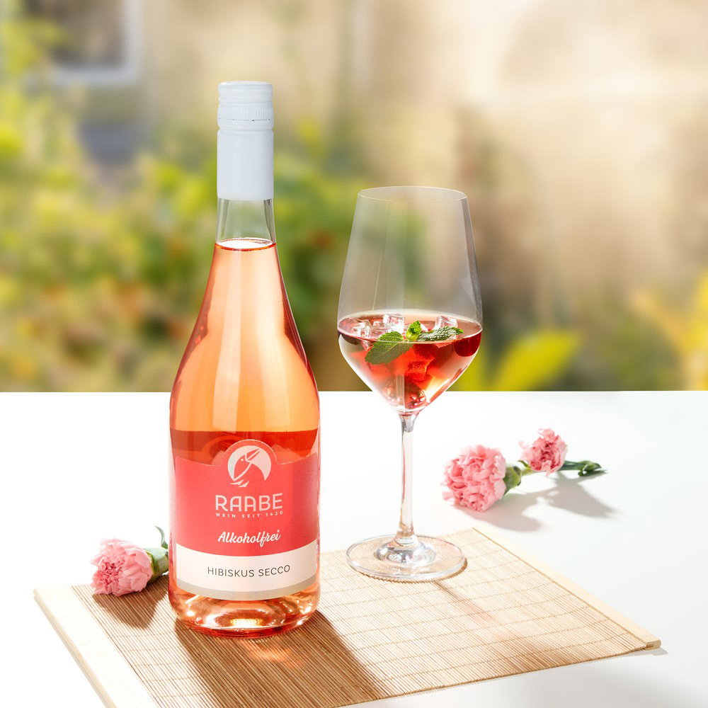 Raabe Hibiskus Secco, alkoholfrei