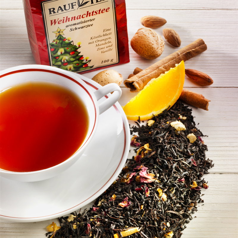 Rauf Tee Schwarzer Tee Weihnachtstee, aromatisiert