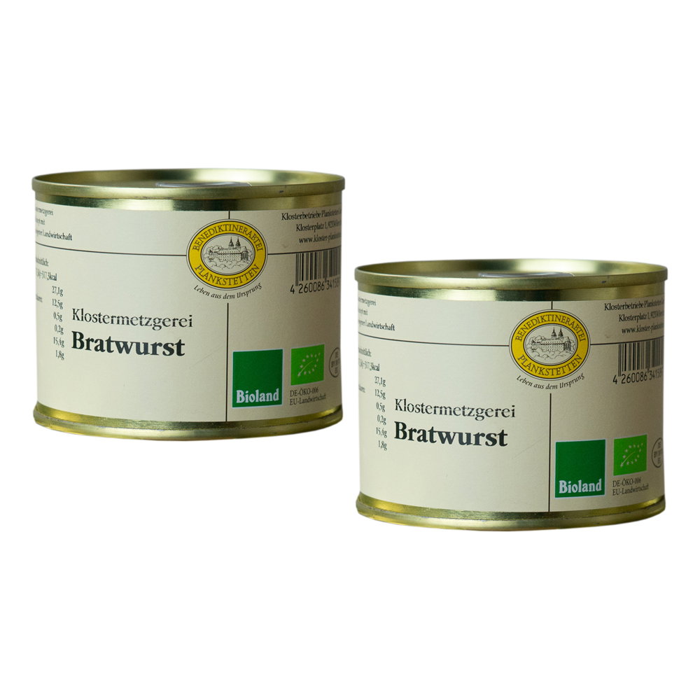Plankstettener Bratwurst Bio 2er-Set