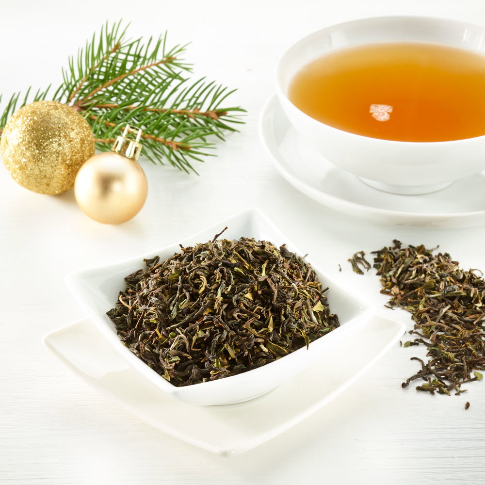 Schrader Festtagstee Darjeeling First Flush Blend FTGFOP1 Bio