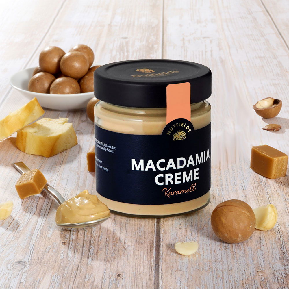 Macadamia-Karamell-Creme