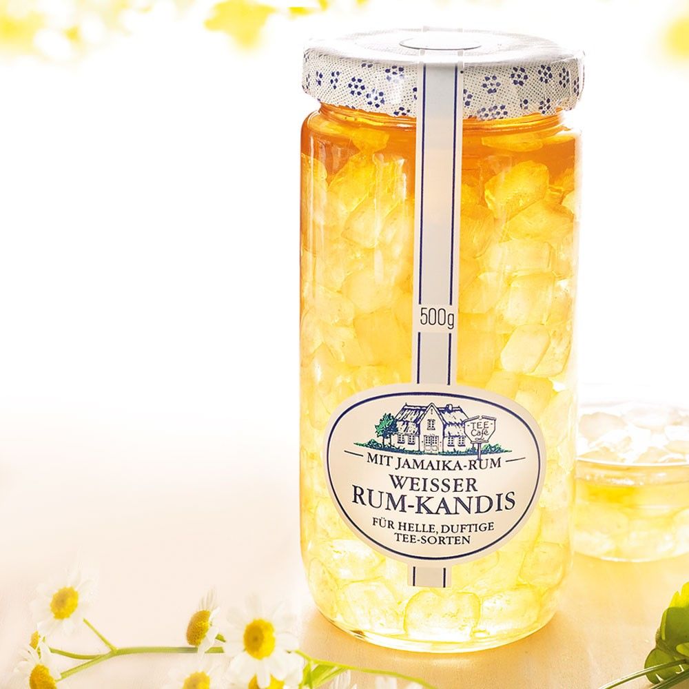 Weißer Rum-Kandis