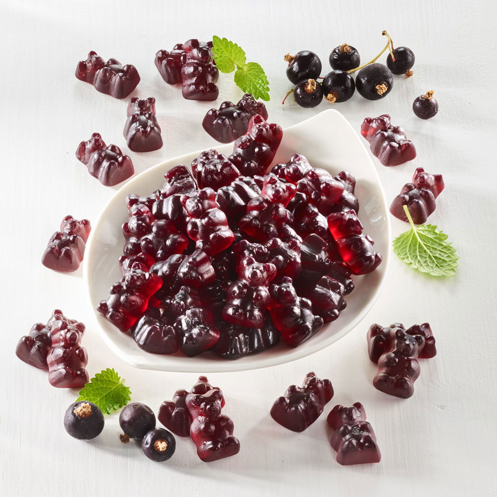 Fruchtgummi Schwarze Johannis-Bären