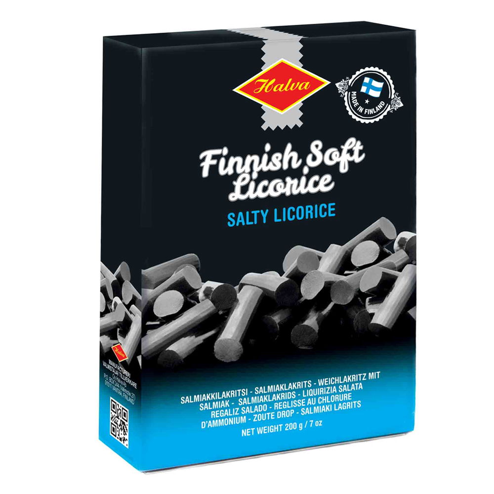 Finnische Soft Salmiak Lakritzstäbchen