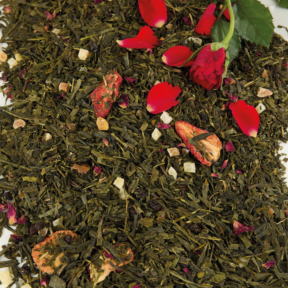 Schrader Gute Laune, Aromatisierter Grüner Tee