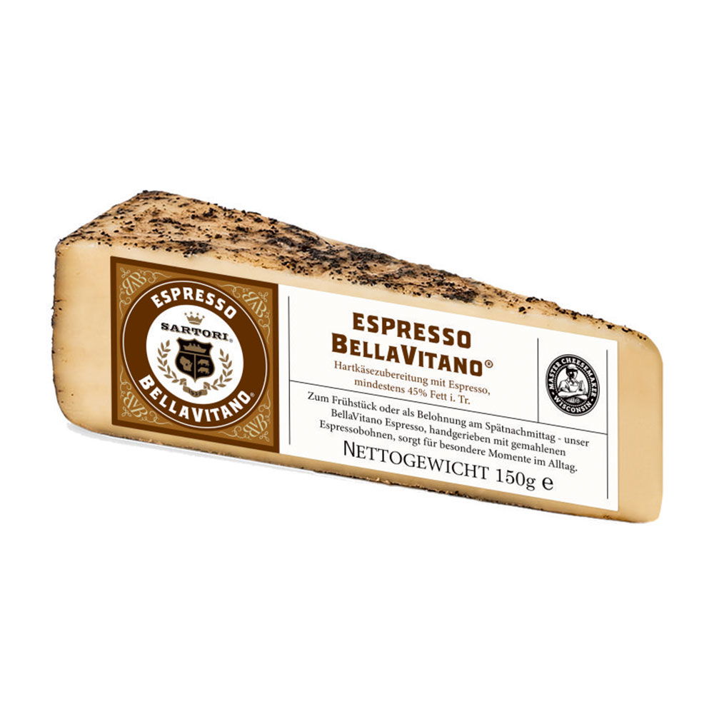 Bella Vitano Espresso-Käse, im Stück