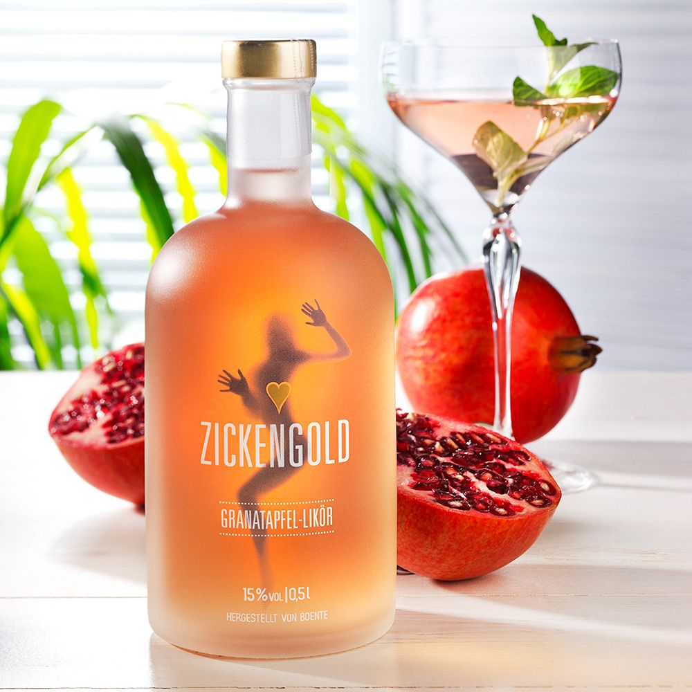 Zickengold Granatapfel-Likör