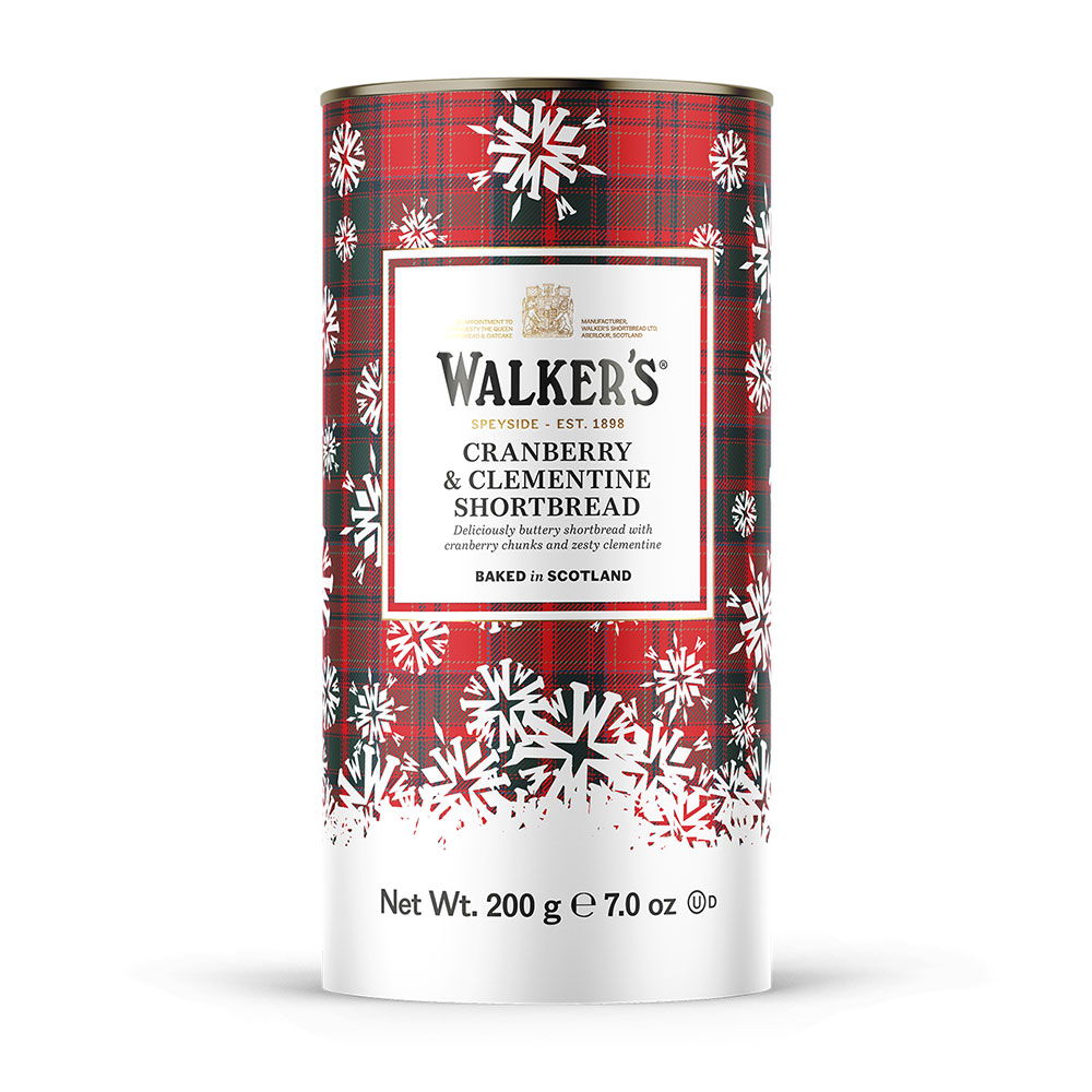 Walkers Shortbread Cranberry & Clementine
