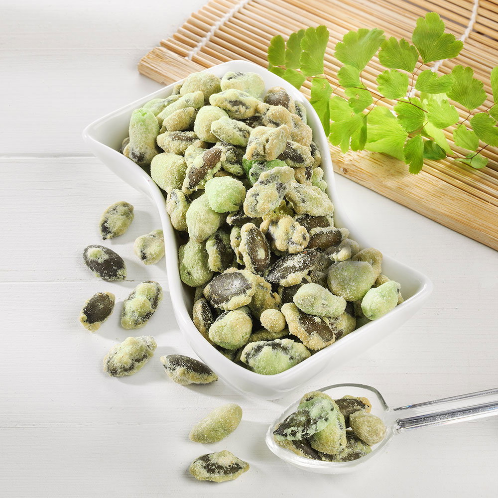 Kürbiskerne geröstet mit Wasabi 2er-Set
