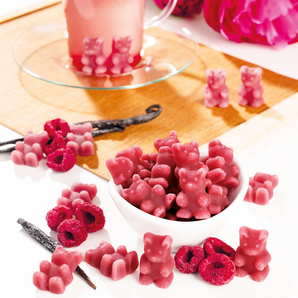 Schrader Tee-Bären Himbeer-Vanille