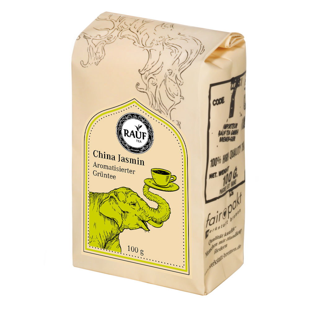 Rauf Tee Grüner Tee China Jasmin, aromatisiert