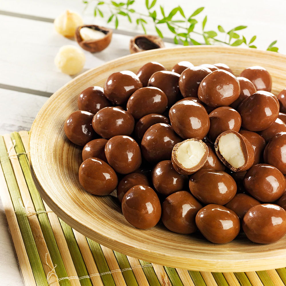 Schrader Schokoladen Macadamianüsse