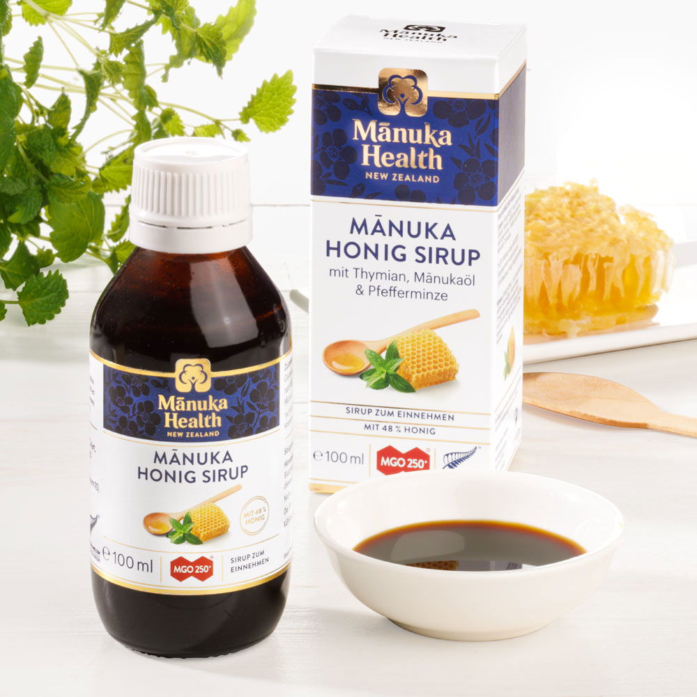 Sirup mit MGO 250+ Manuka Honig