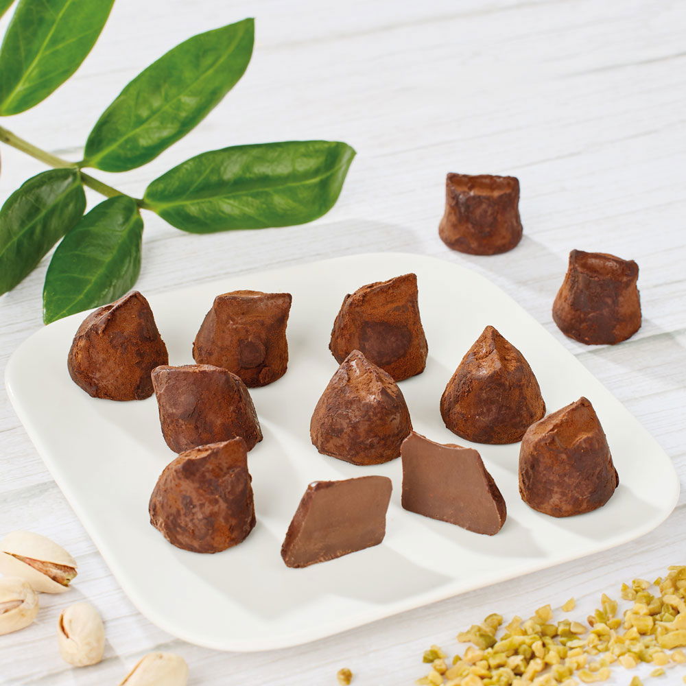La Praline Schokotrüffel-Pralinen Pistazie
