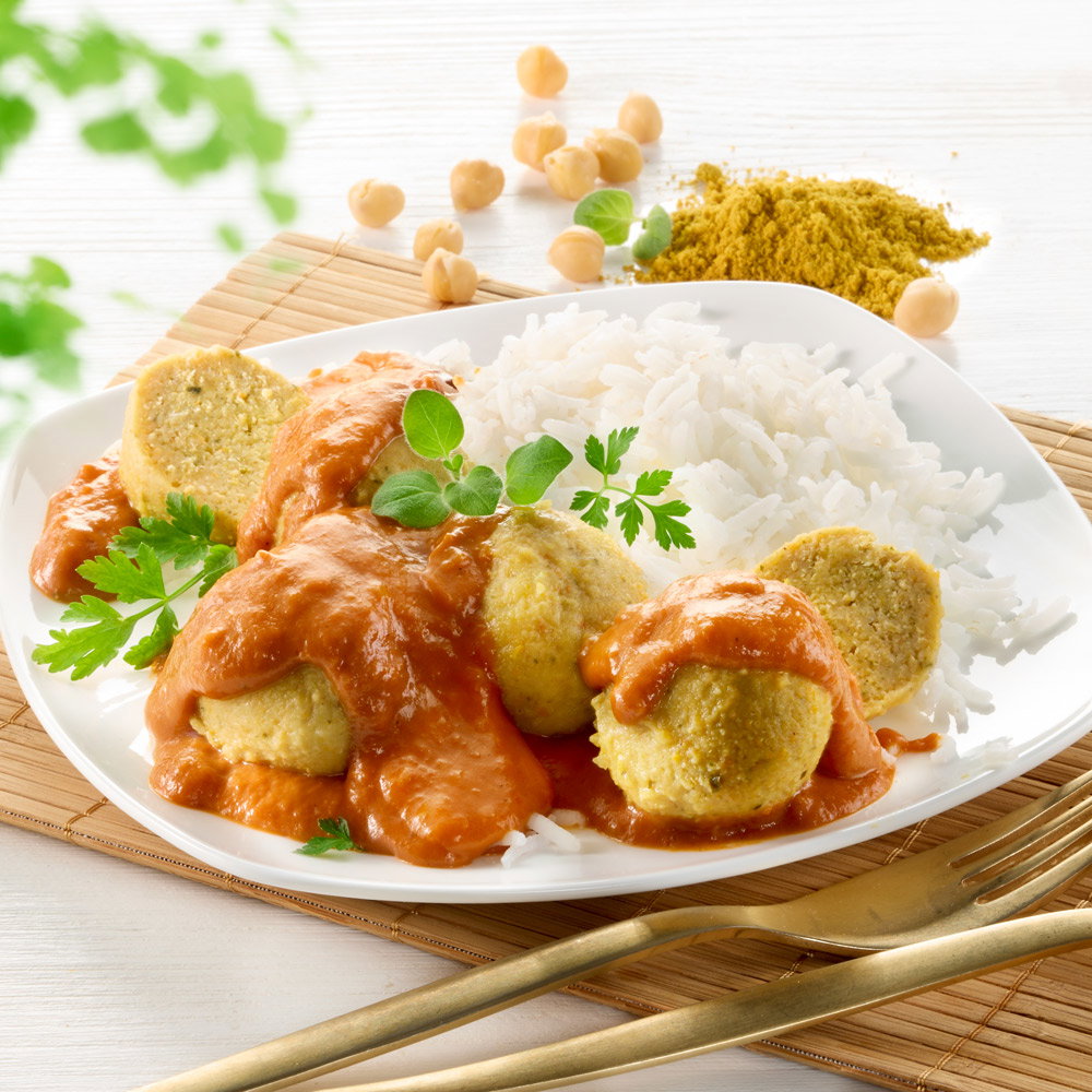 Schrader Kichererbsen-Bällchen Indische Art Bio