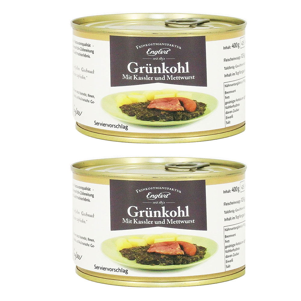 Grünkohl mit Kassler und Mettwurst 2er-Set