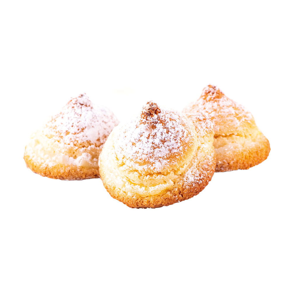 Italienisches Mandelgebäck mit Limonencreme