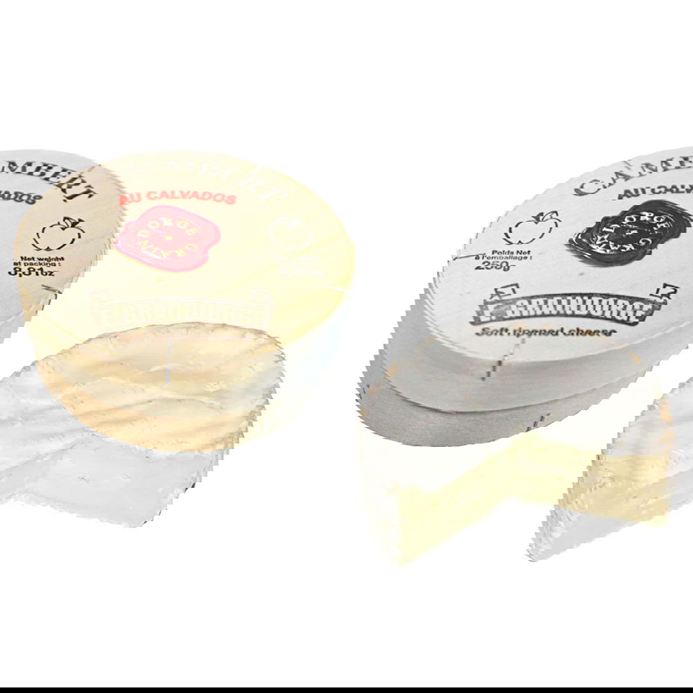 Camembert au Calvados, im Stück