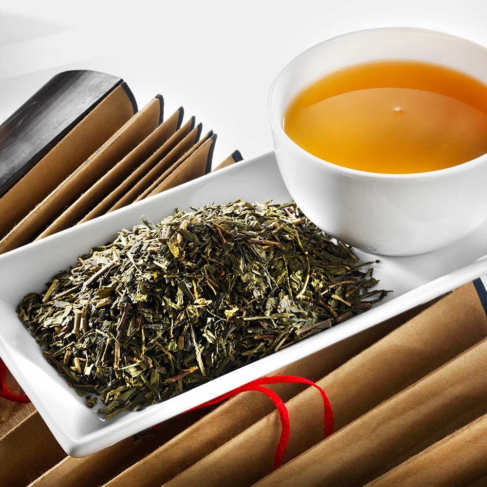 Schrader Grüner Tee Japan Bancha Bio