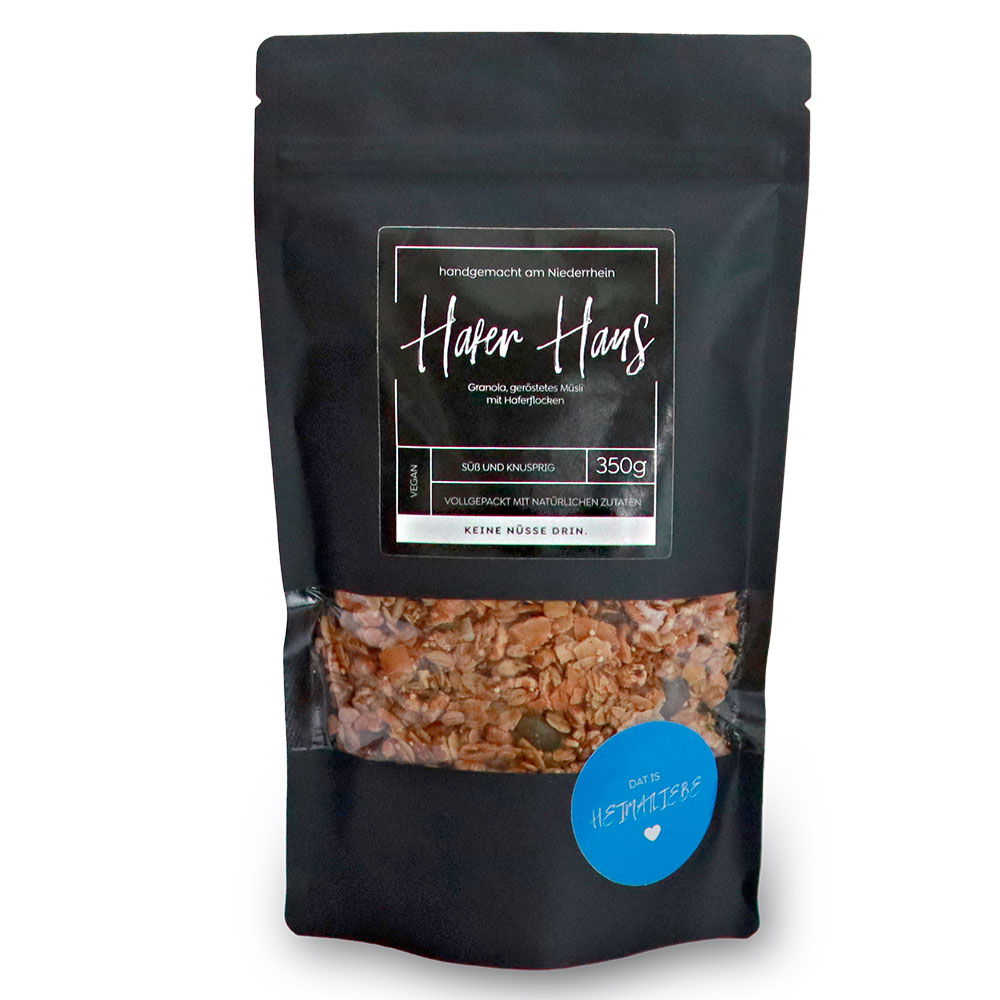 Barni & Wilma Hafer Hans Granola ohne Nüsse, vegan