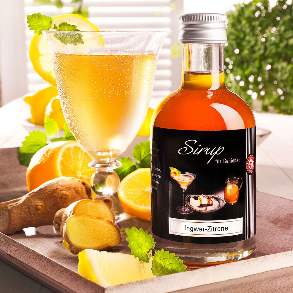 Schrader Sirup Ingwer Zitrone