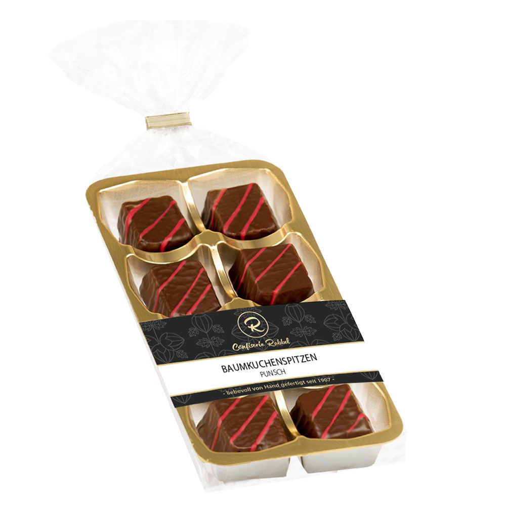 Baumkuchenspitzen mit Punsch