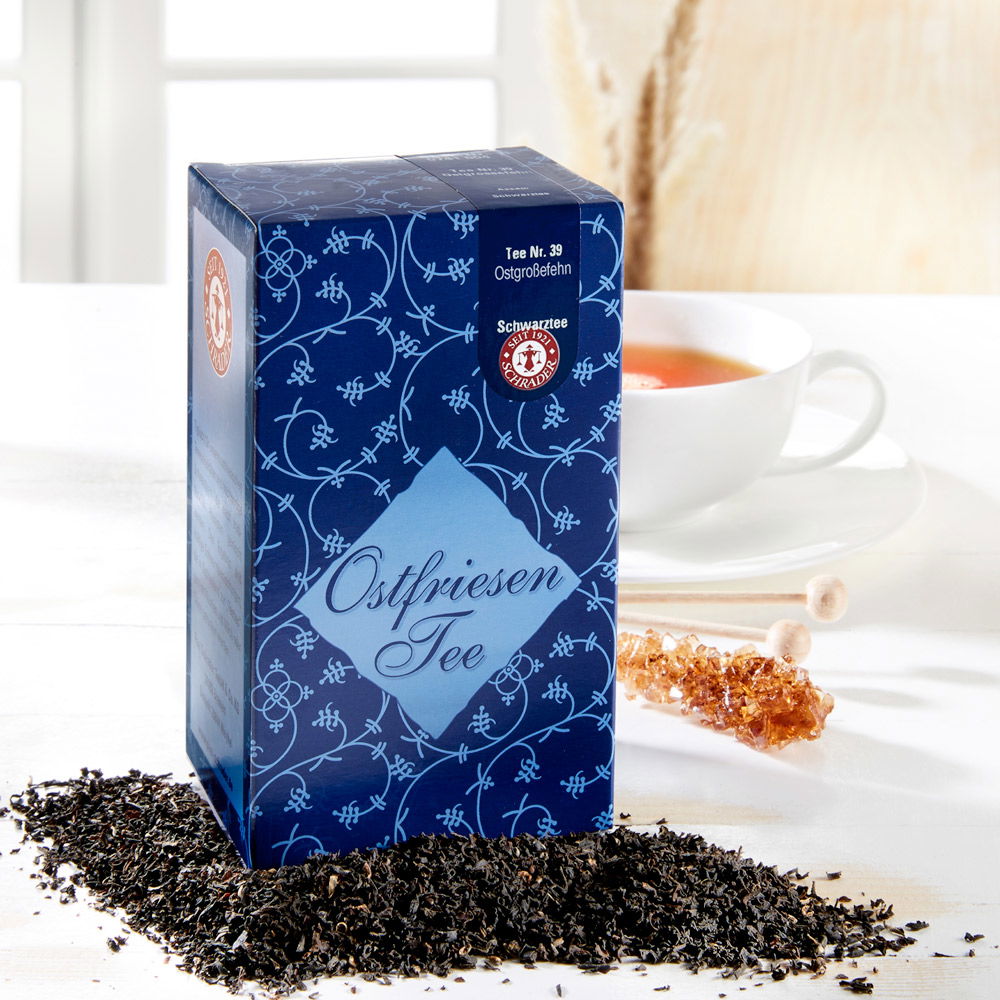 Schrader Tee Nr. 39 Schwarzer Tee Ostfriesland Ostgroßefehn