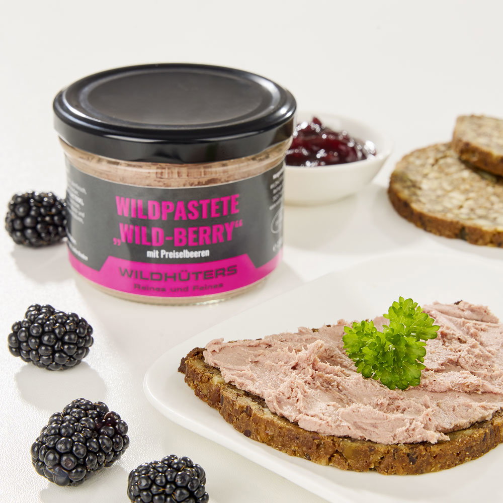 WILDHÜTERS Wild-Pastete mit Preiselbeeren