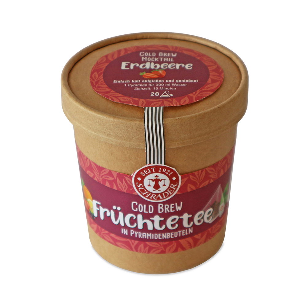 Schrader Cold Brew Mocktail Erdbeere