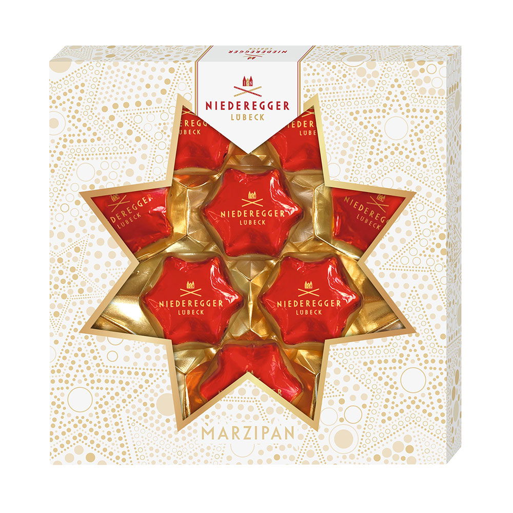 Niederegger Marzipan-Weihnachtssterne