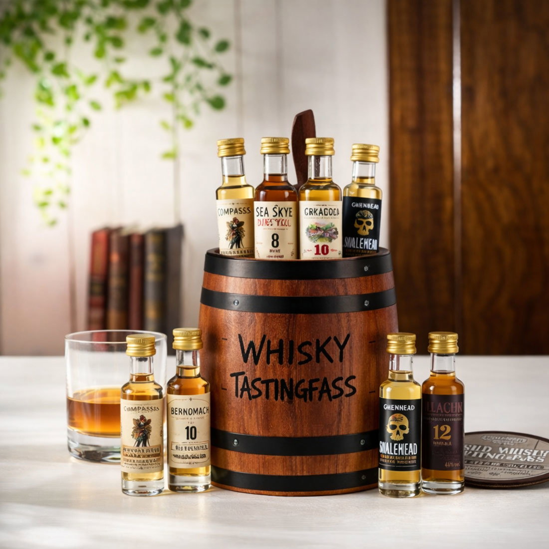 Scotch Whisky Tasting-Fass 7er-Set