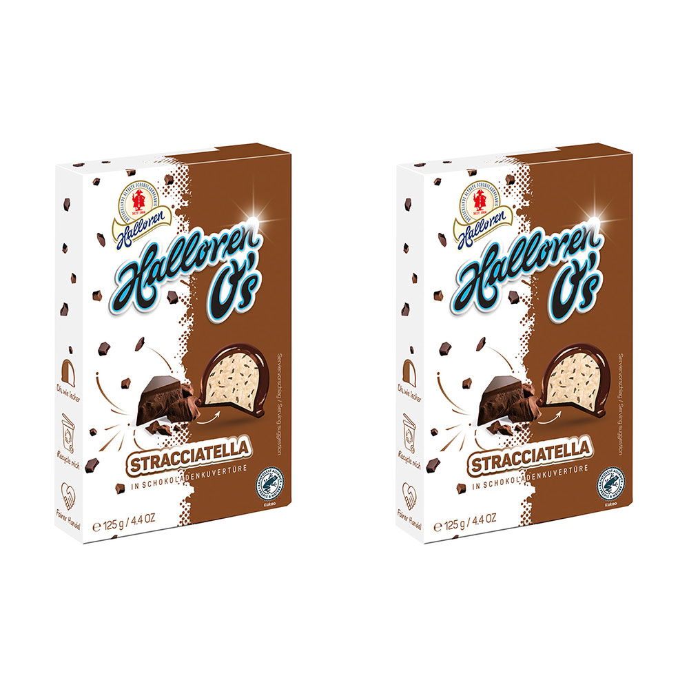 Halloren O's Pralinen Stracciatella 2er-Set