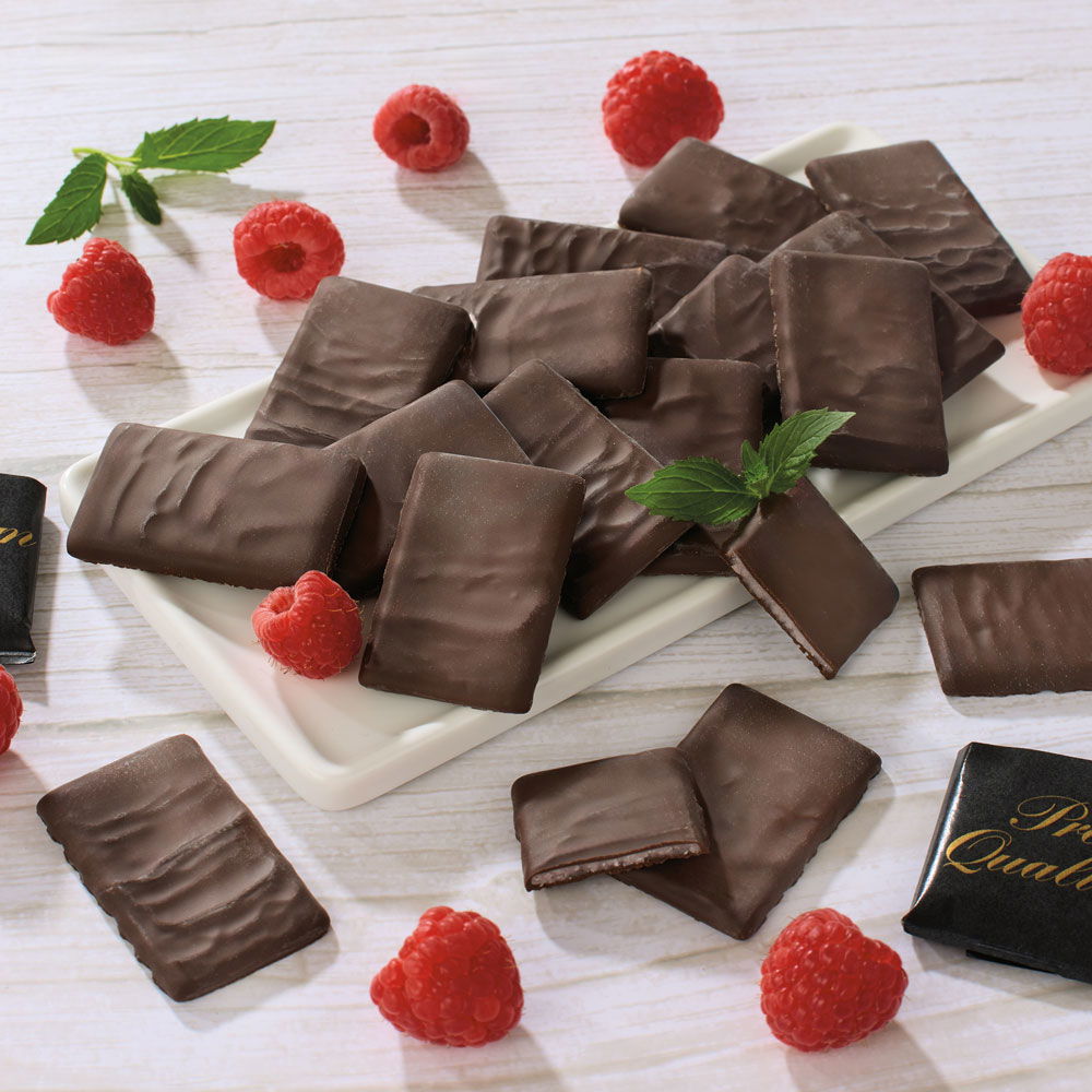 Royal Thins Himbeercreme-Schokotäfelchen