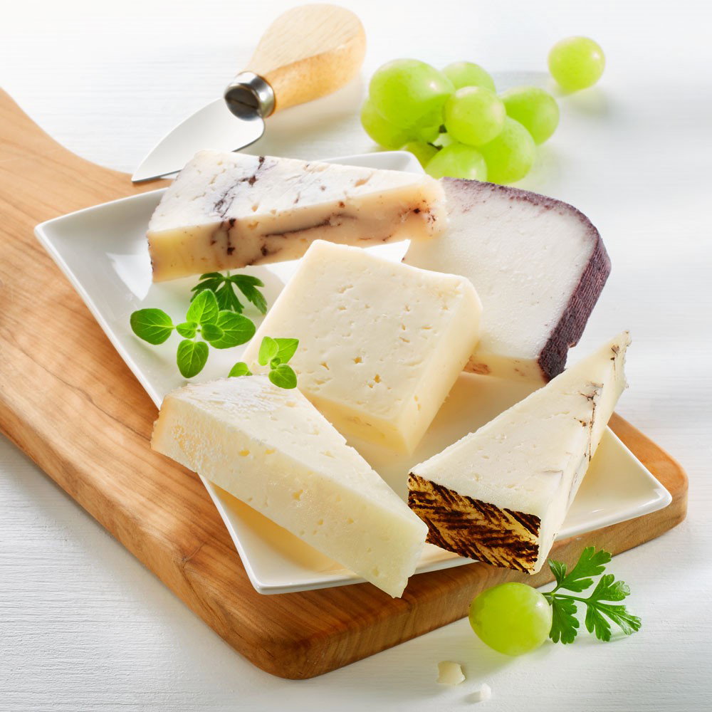 Spanische Käseplatte Mi Tierra mit 5 Käse-Spezialitäten