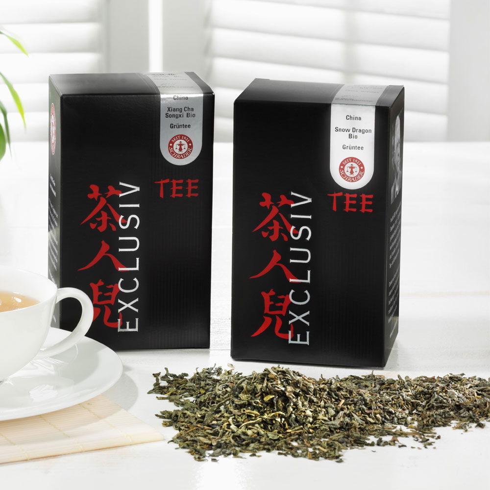 Schrader Probierset China Grüntee Exquisit Bio