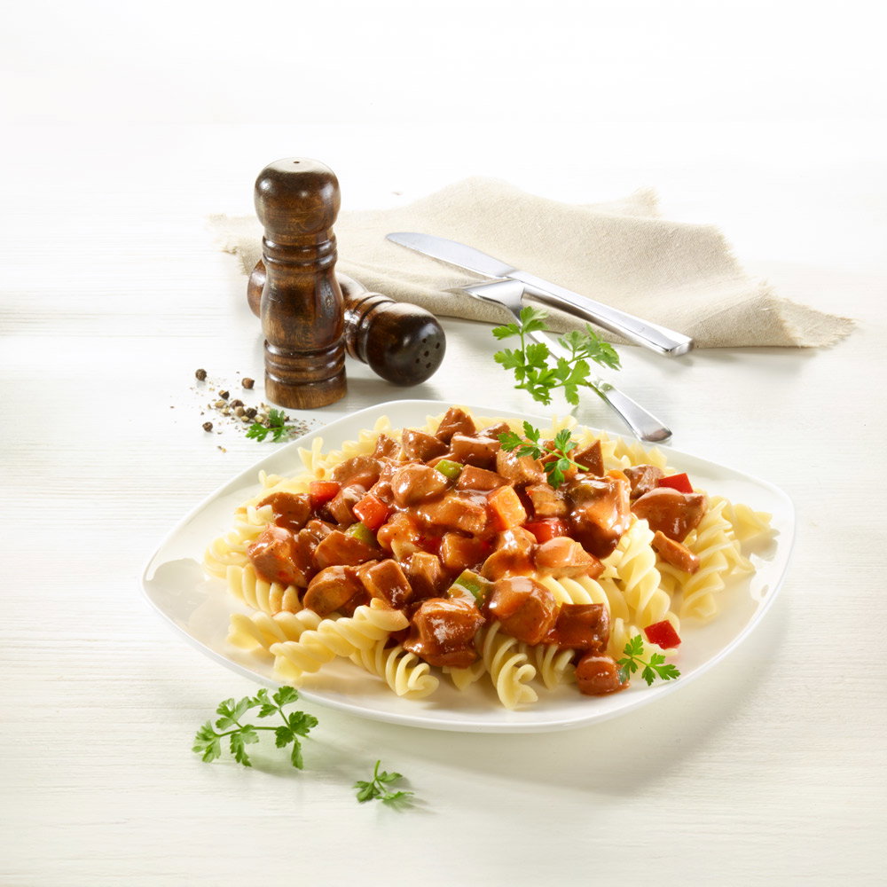Mecklenburger Landpute Geflügel-Wurstgulasch Bio
