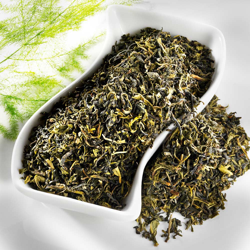 Schrader Grüner Tee Darjeeling Tumsong FTGFOP1 Bio