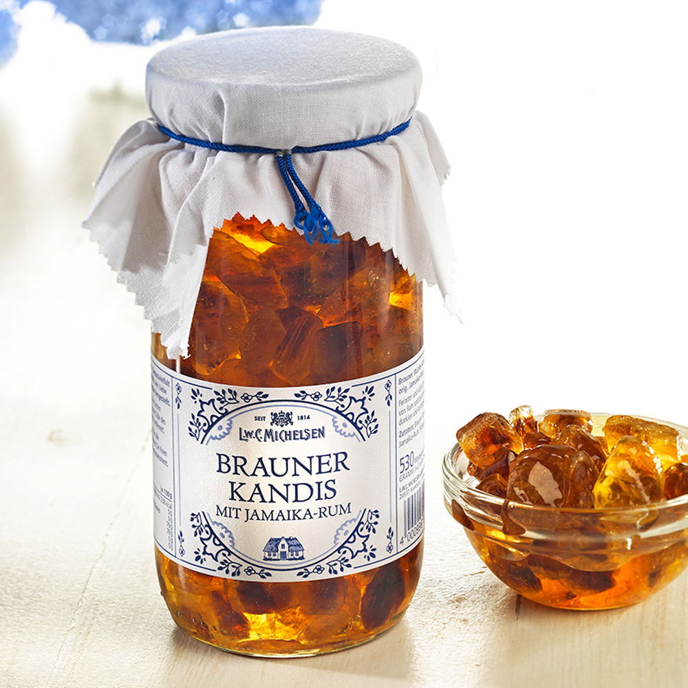 Brauner Rum-Kandis