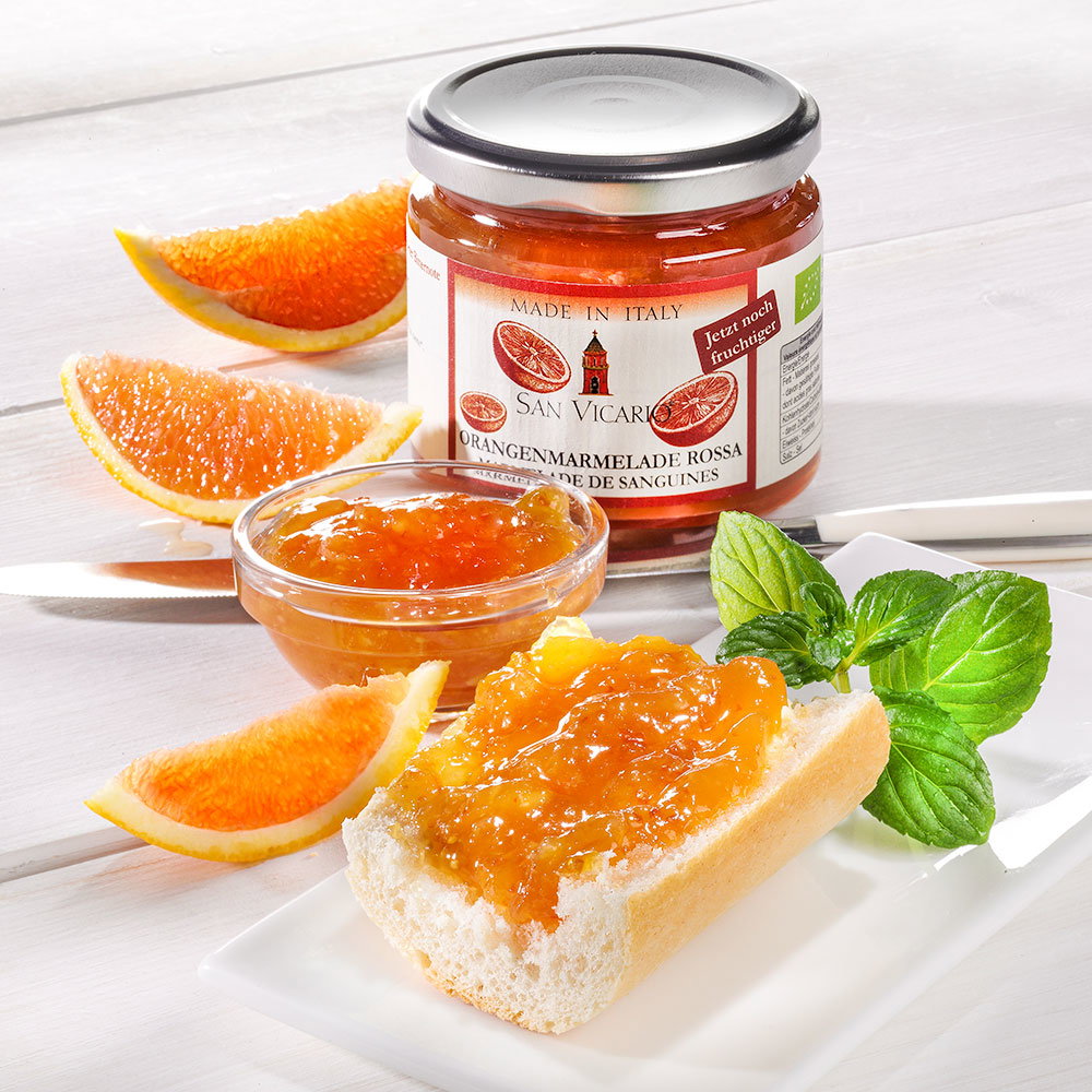 3912.583 San Vicario Orangenmarmelade Rossa Bio
