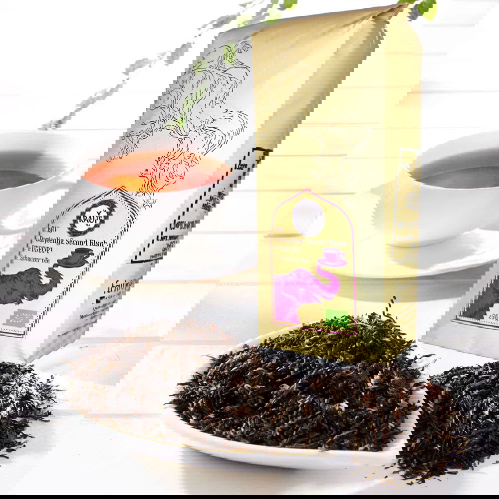 Rauf Tee Schwarzer Tee Darjeeling Second Flush Bio