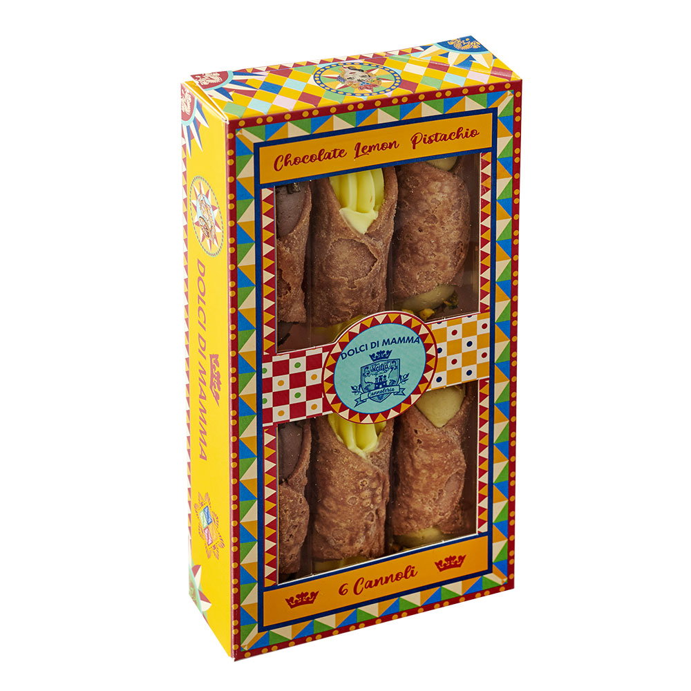 Dolci di Mamma Cannoli Gebäck-Röllchen