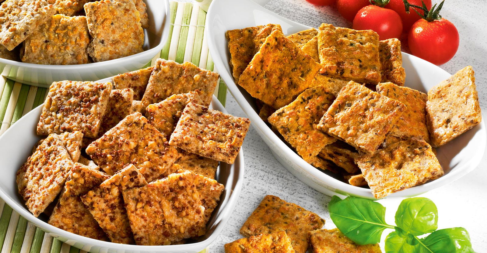 Cracker, Snacks & Käsegebäck