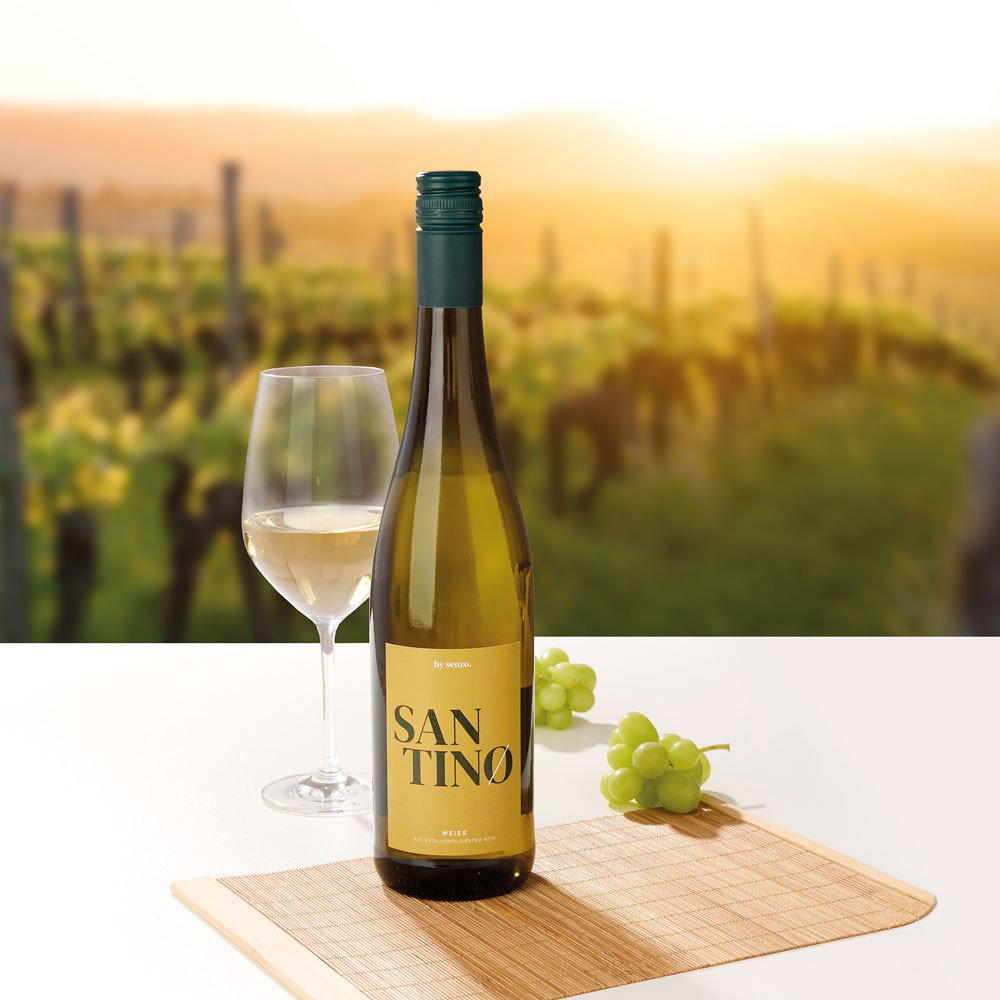 Santino Weißwein, alkoholfrei
