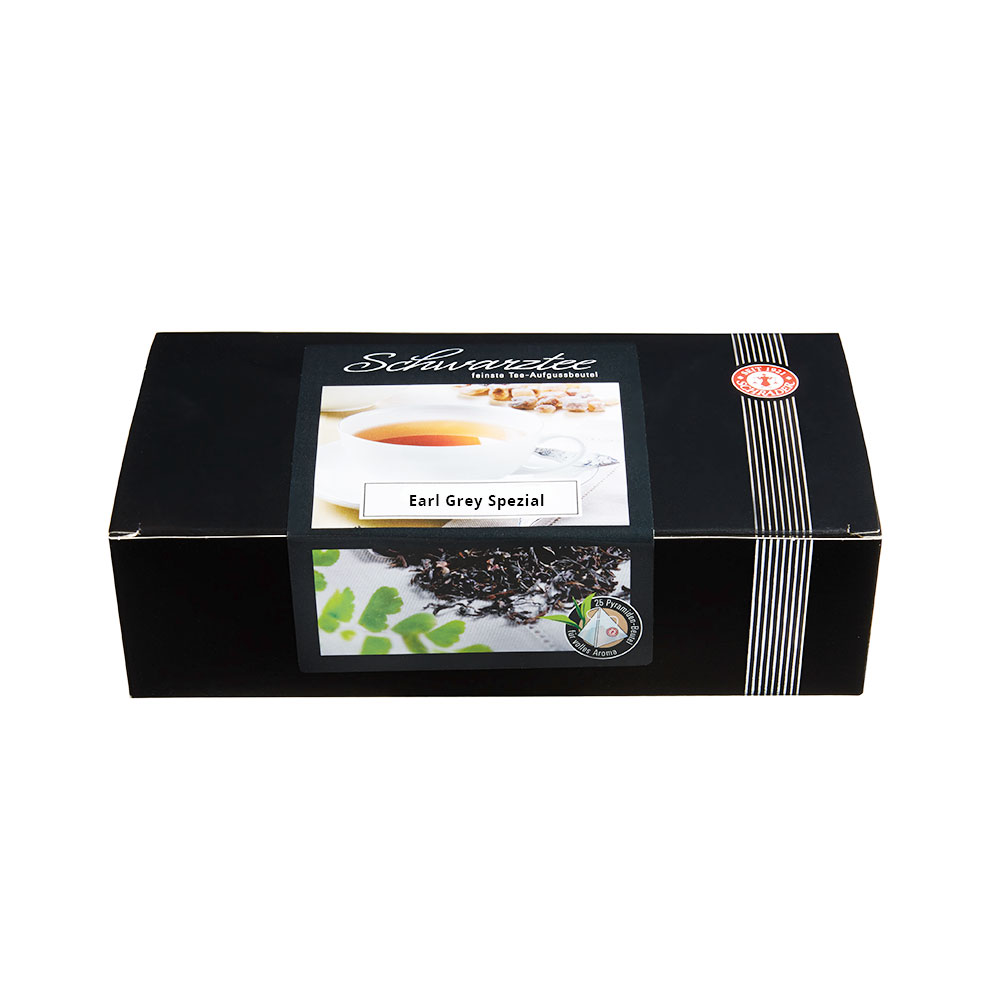 Schrader Schwarztee Earl Grey Spezial natürlich
