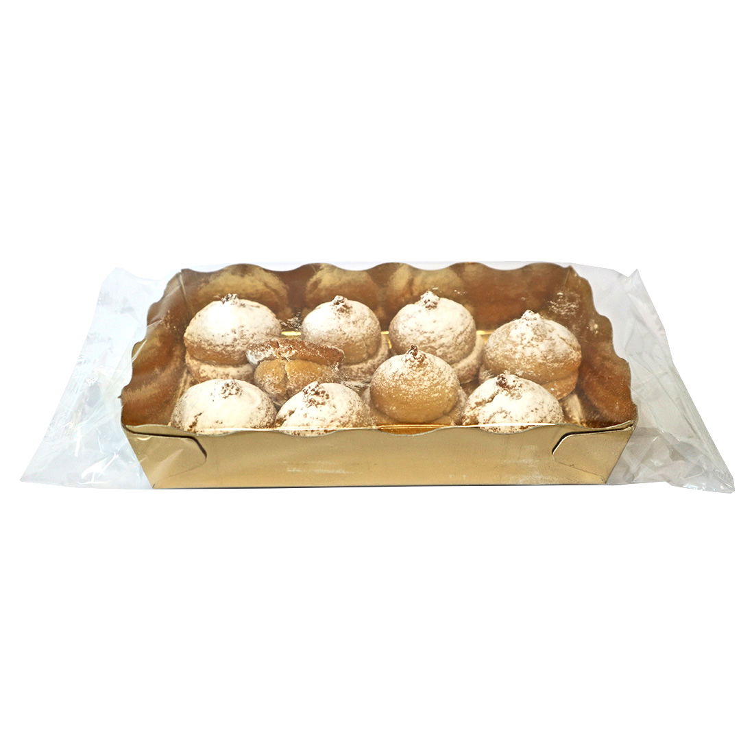 Italienisches Mandelgebäck mit Limonencreme