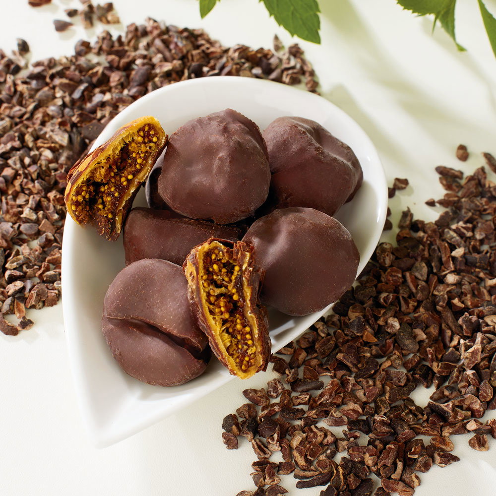 Schokolierte Feigen Bio
