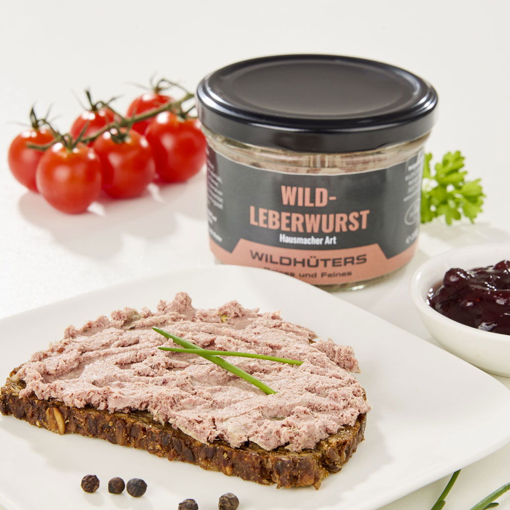 WILDHÜTERS Wild-Leberwurst Hausmacher Art
