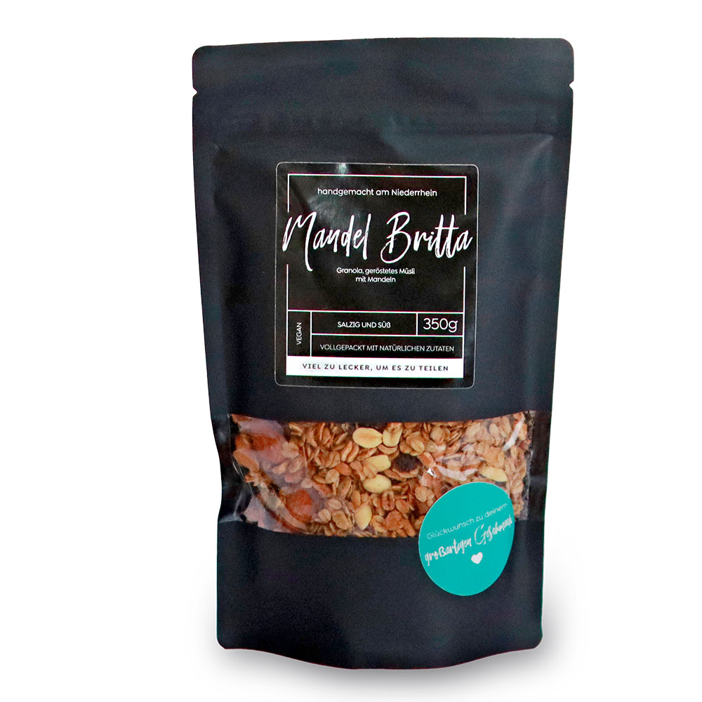 Barni & Wilma Mandel Britta Granola mit Mandeln, vegan